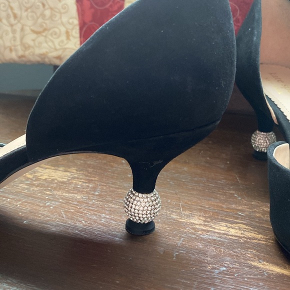 Kate Spade Bedazzled Kitten Heels - Picture 3 of 7
